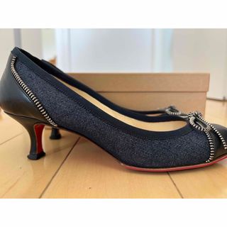 ルブタン(Christian Louboutin) デニム ハイヒール/パンプス