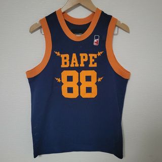 A BATHING APE NBAコラボ タンク ロケッツ 新品未使用XL