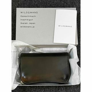 本日限定出品　ワイルドスワンズ　ブリスターs シェルコードバンマーブル　ブラック(折り財布)