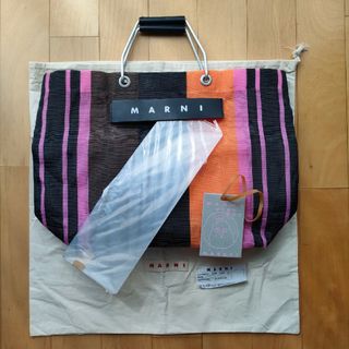 限定お値下げ中⤵️【MARNI】フラワーカフェ　トートバッグ（大）