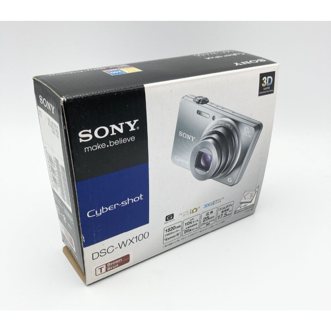 箱付 完品 ソニー SONY Cyber-shot WX100 (1820