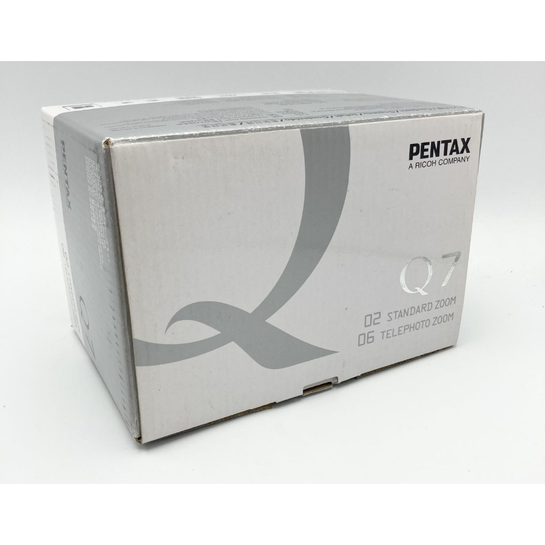 PENTAX(ペンタックス)の中古 箱付 完品 ペンタックス PENTAX ミラーレス一眼 Q7 ダブルズーム スマホ/家電/カメラのカメラ(ビデオカメラ)の商品写真