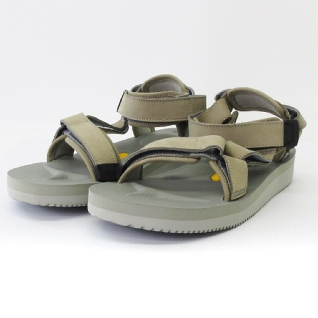 suicoke(スイコック)のスイコック DEPA-V2NU ヌバック ベルクロ サンダル グレー 10 28 メンズの靴/シューズ(サンダル)の商品写真