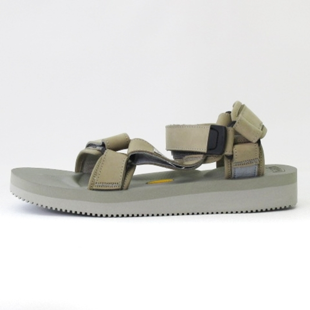 suicoke(スイコック)のスイコック DEPA-V2NU ヌバック ベルクロ サンダル グレー 10 28 メンズの靴/シューズ(サンダル)の商品写真