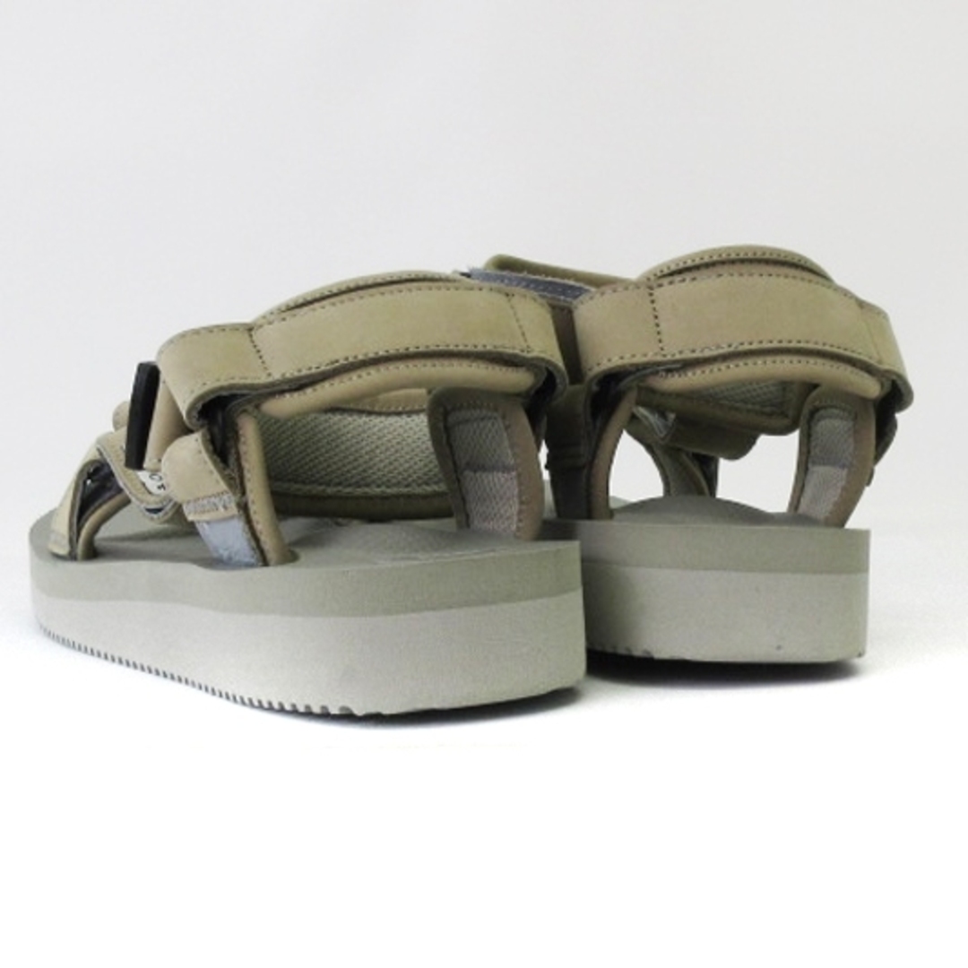 suicoke(スイコック)のスイコック DEPA-V2NU ヌバック ベルクロ サンダル グレー 10 28 メンズの靴/シューズ(サンダル)の商品写真