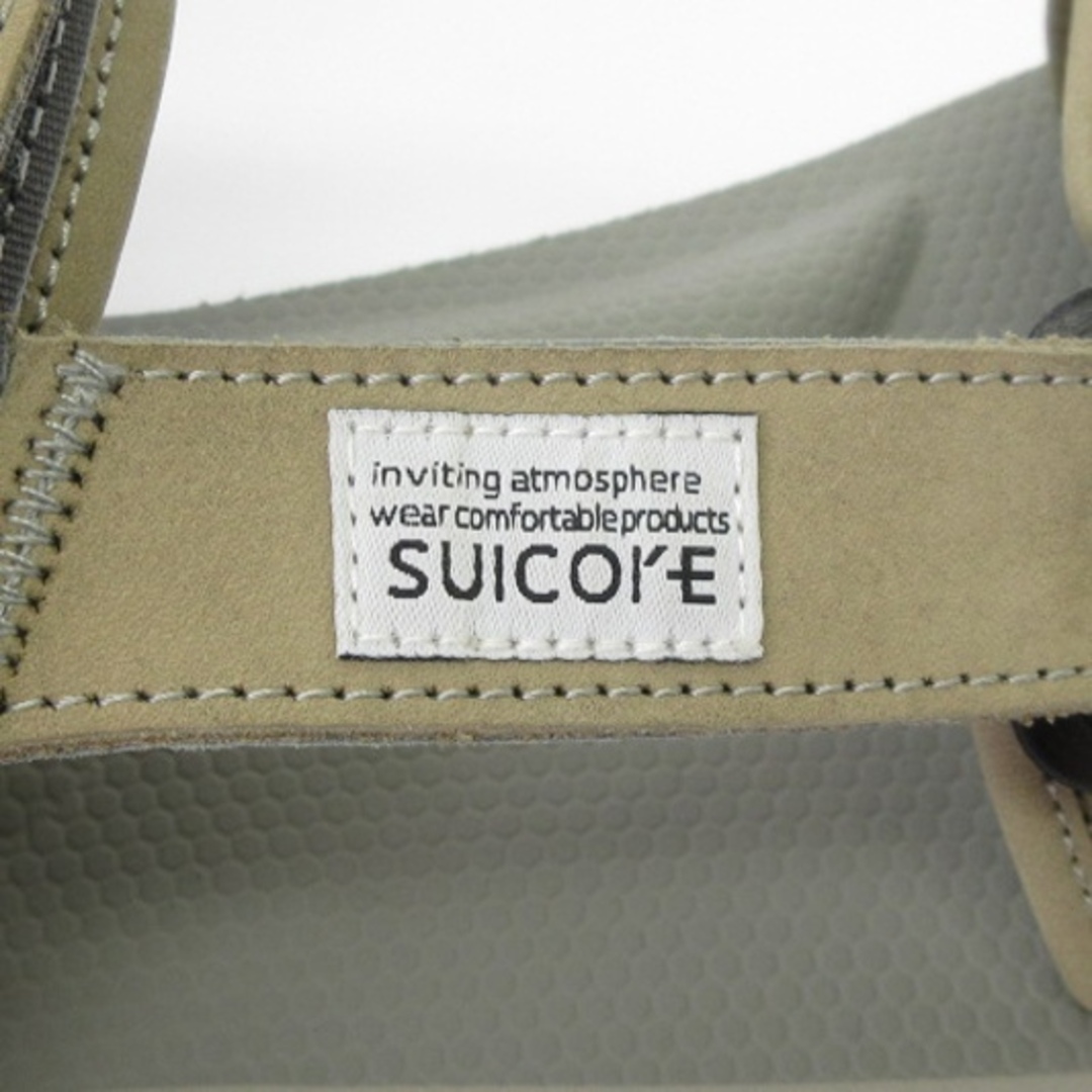 suicoke(スイコック)のスイコック DEPA-V2NU ヌバック ベルクロ サンダル グレー 10 28 メンズの靴/シューズ(サンダル)の商品写真