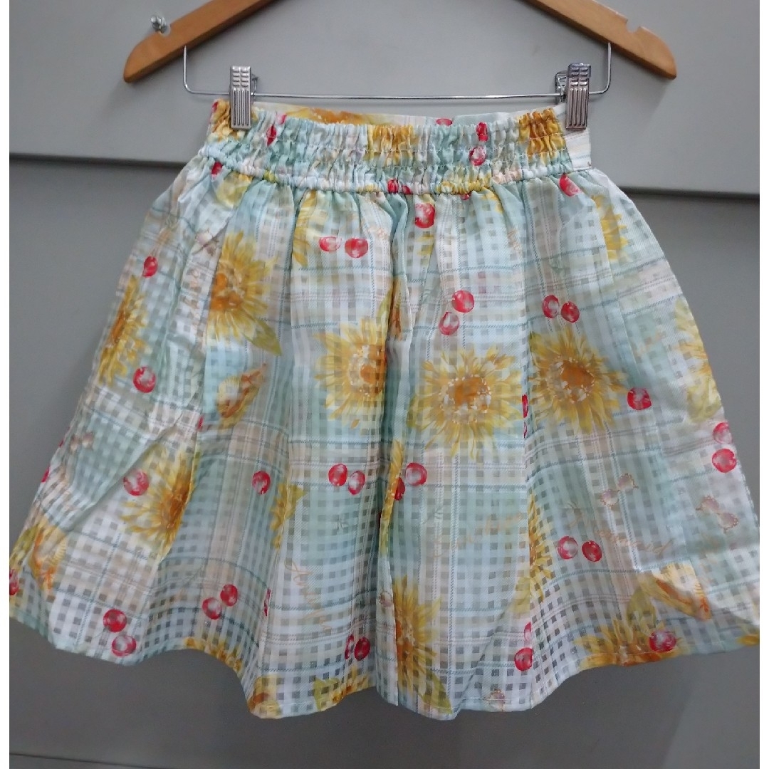 LIZ LISA(リズリサ)の【新品 未使用】リズリサ  LIZ LISA  シアーギンガムチェック スカート レディースのスカート(ミニスカート)の商品写真