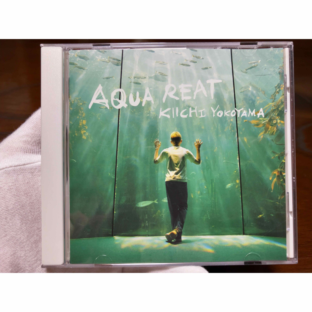 635）【横山輝一】CD『AQUA REAT』（開封済）ポップス/ロック(邦楽)