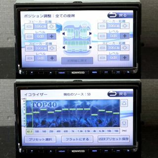 KENWOOD - 地図2023年春最新彩速ナビMDV-D403bluetooth音楽ハンズ