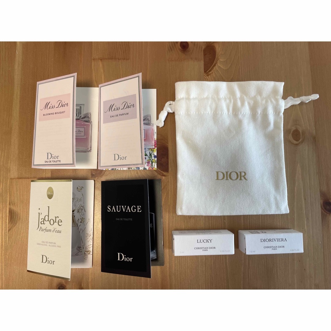 Dior 香水やノベルティー各サンプルセット - トライアルセット/サンプル