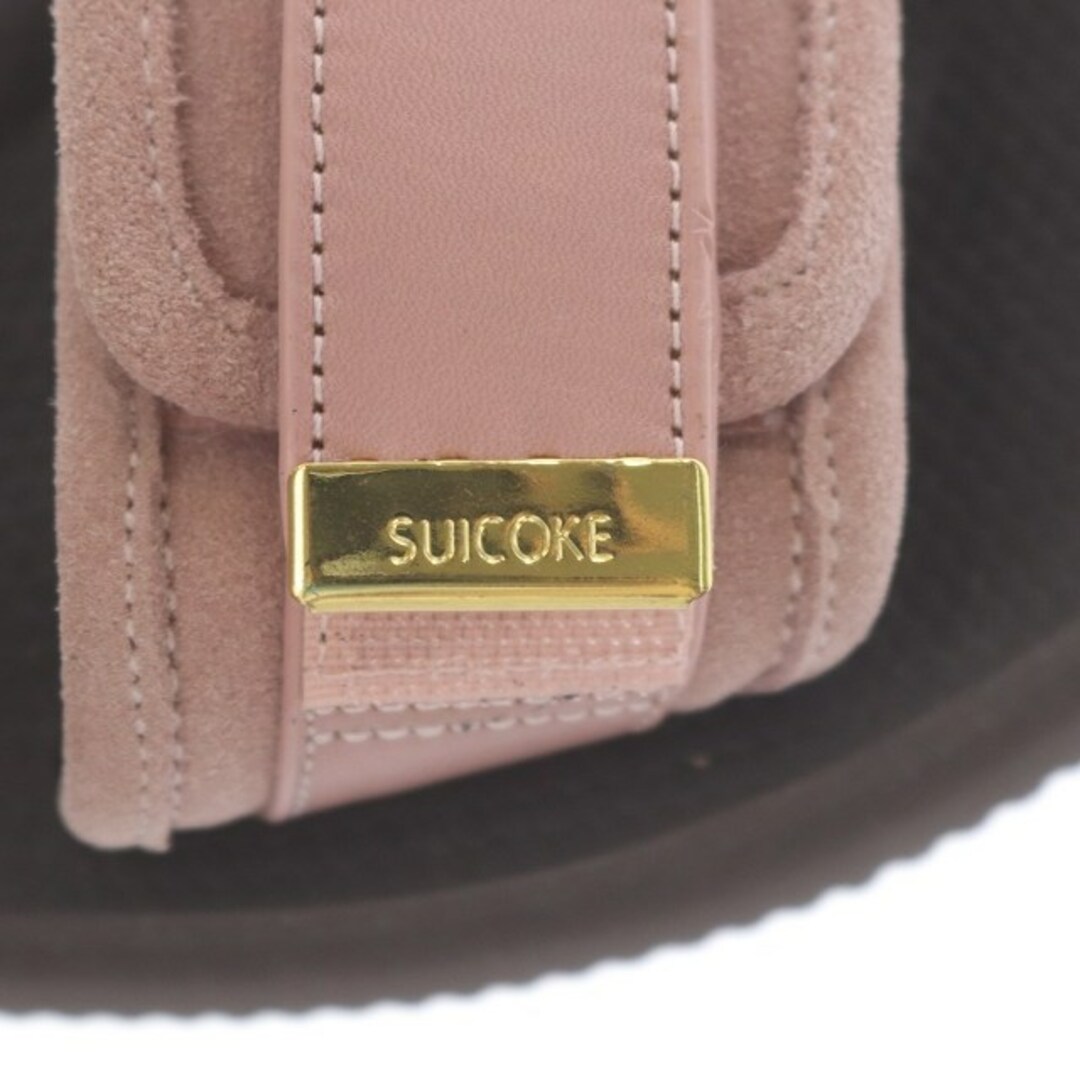 suicoke(スイコック)のスイコック DRAWER別注 マノロ ストラップサンダル 厚底 22 ピンク 茶 レディースの靴/シューズ(サンダル)の商品写真
