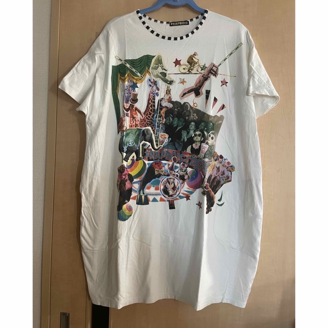 FRAPBOIS(フラボア)の本日発送可能☆フラボアのサーカスTシャツ レディースのトップス(Tシャツ(長袖/七分))の商品写真