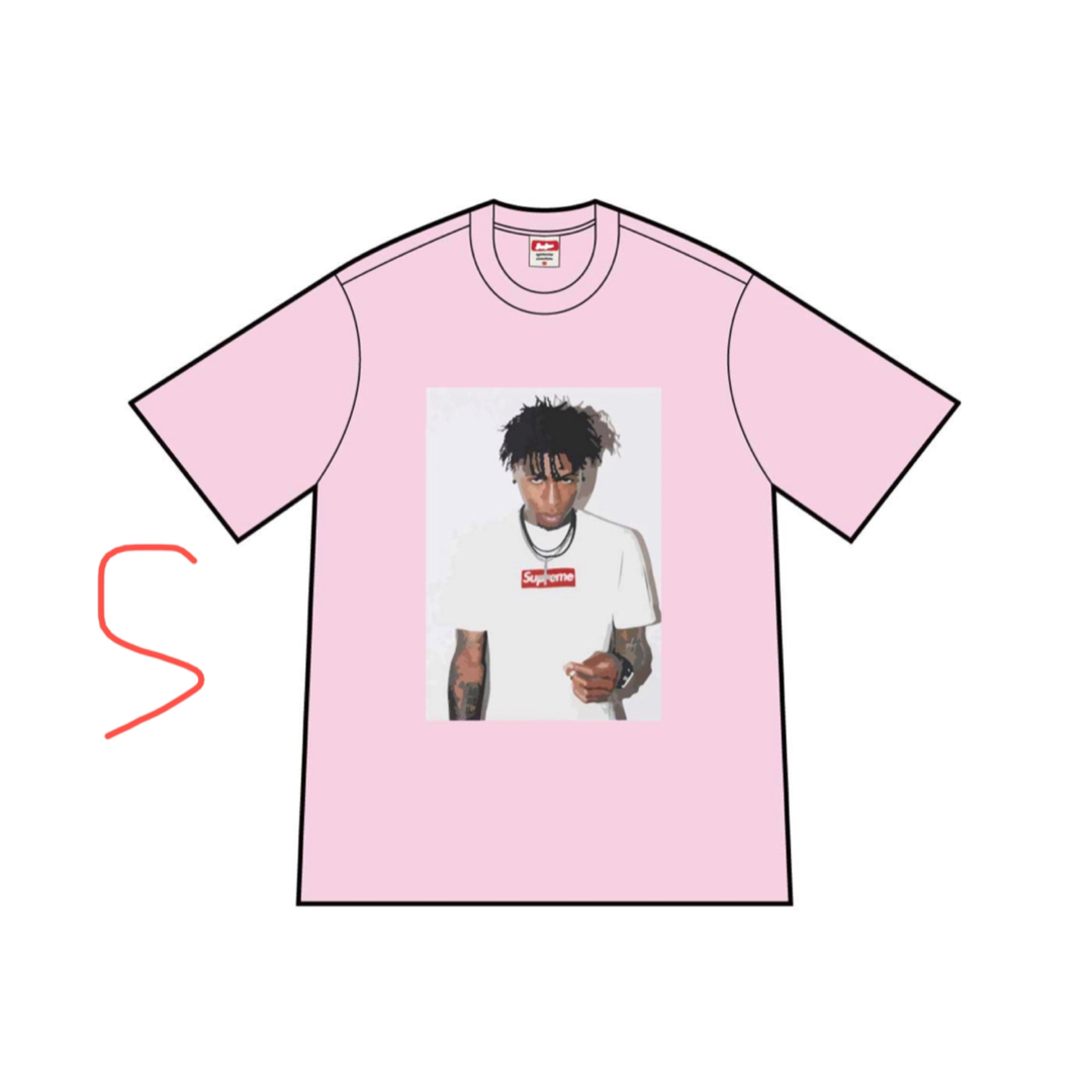 Supreme NBA Youngboy Tee "Light Pink " S メンズのトップス(Tシャツ/カットソー(半袖/袖なし))の商品写真