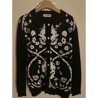 TTT_MSW | Persia knit polo shirt | black