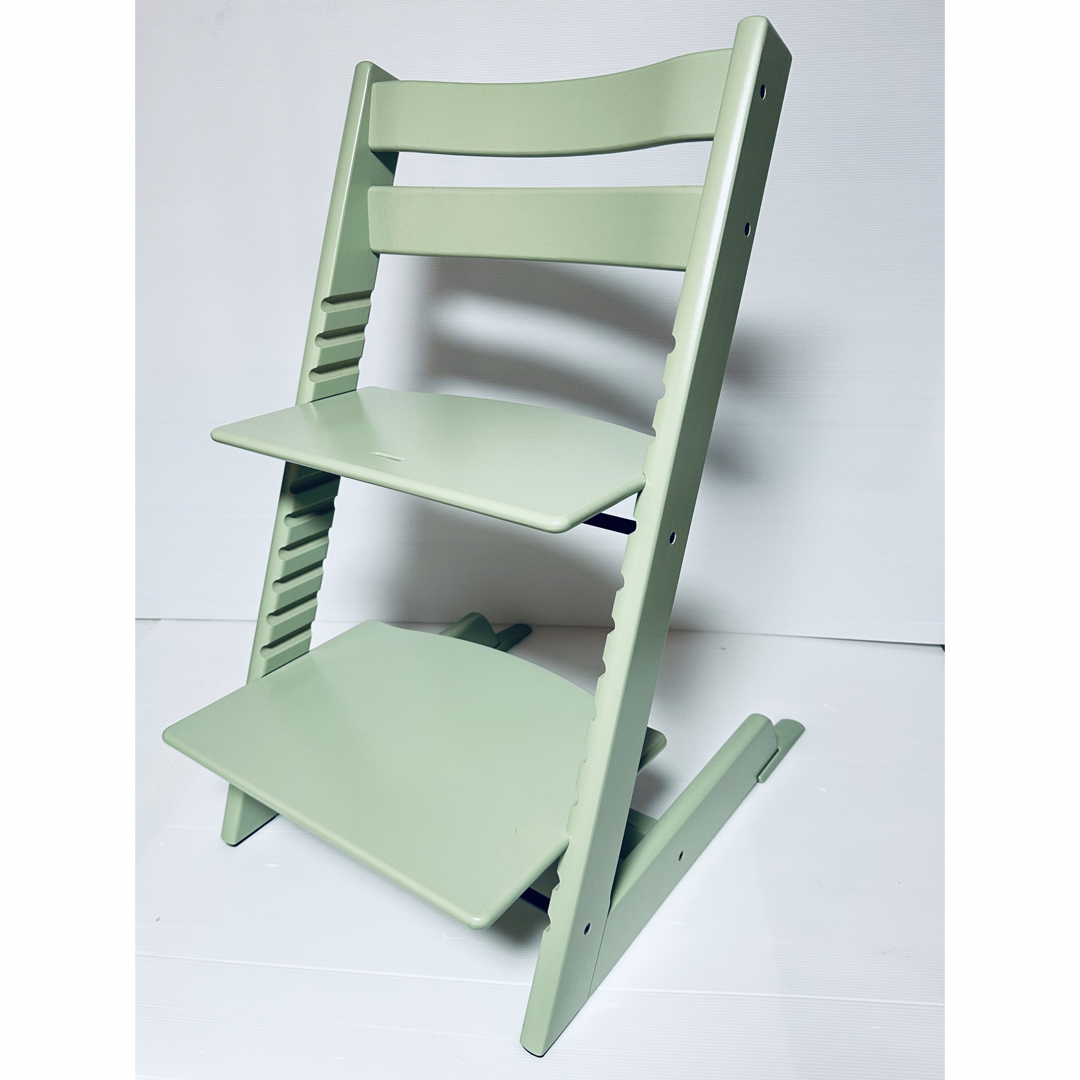 Stokke(ストッケ)のかずみ　様【希少絶版色】（525）ストッケ  トリップトラップ　S/N6 キッズ/ベビー/マタニティの寝具/家具(その他)の商品写真