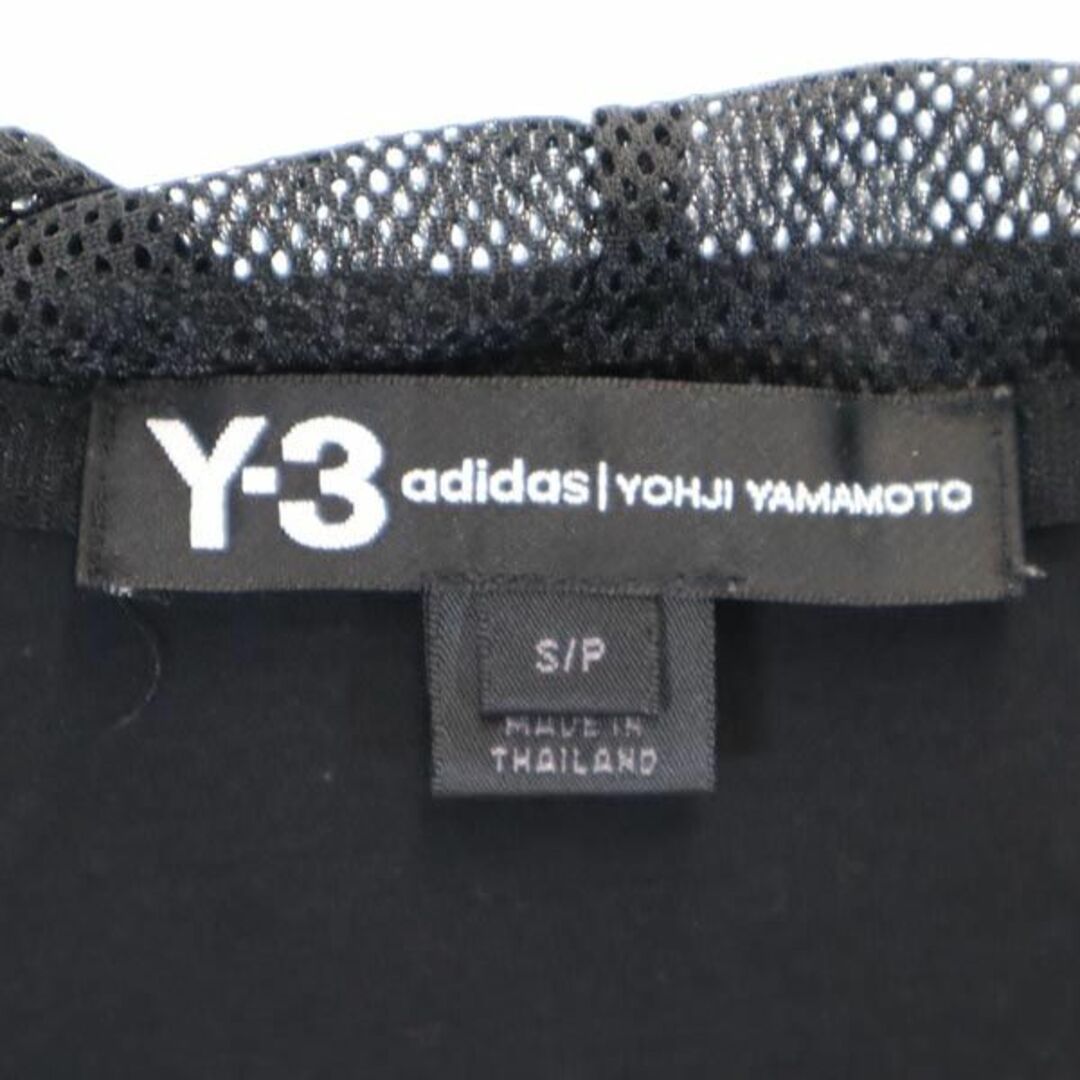 ヨウジヤマモト フード付き ロング ジップパーカー S ブラック Yohji Yamamoto Y's ハーフジップ メンズ   【230819】 7