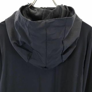 Yohji Yamamoto - ヨウジヤマモト フード付き ロング ジップパーカー S