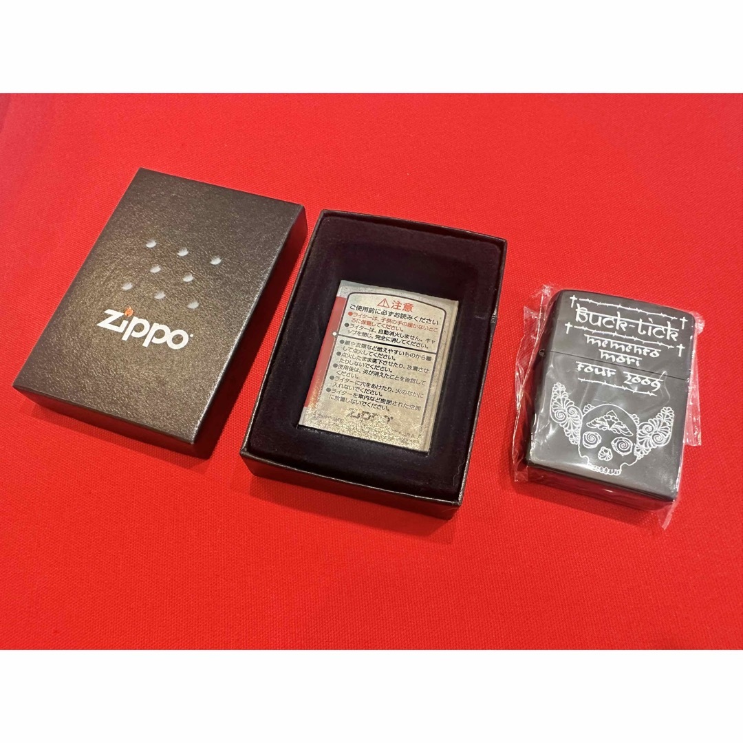 【最終値下】 BUCK-TICK mementomori zippo エンタメ/ホビーのタレントグッズ(ミュージシャン)の商品写真