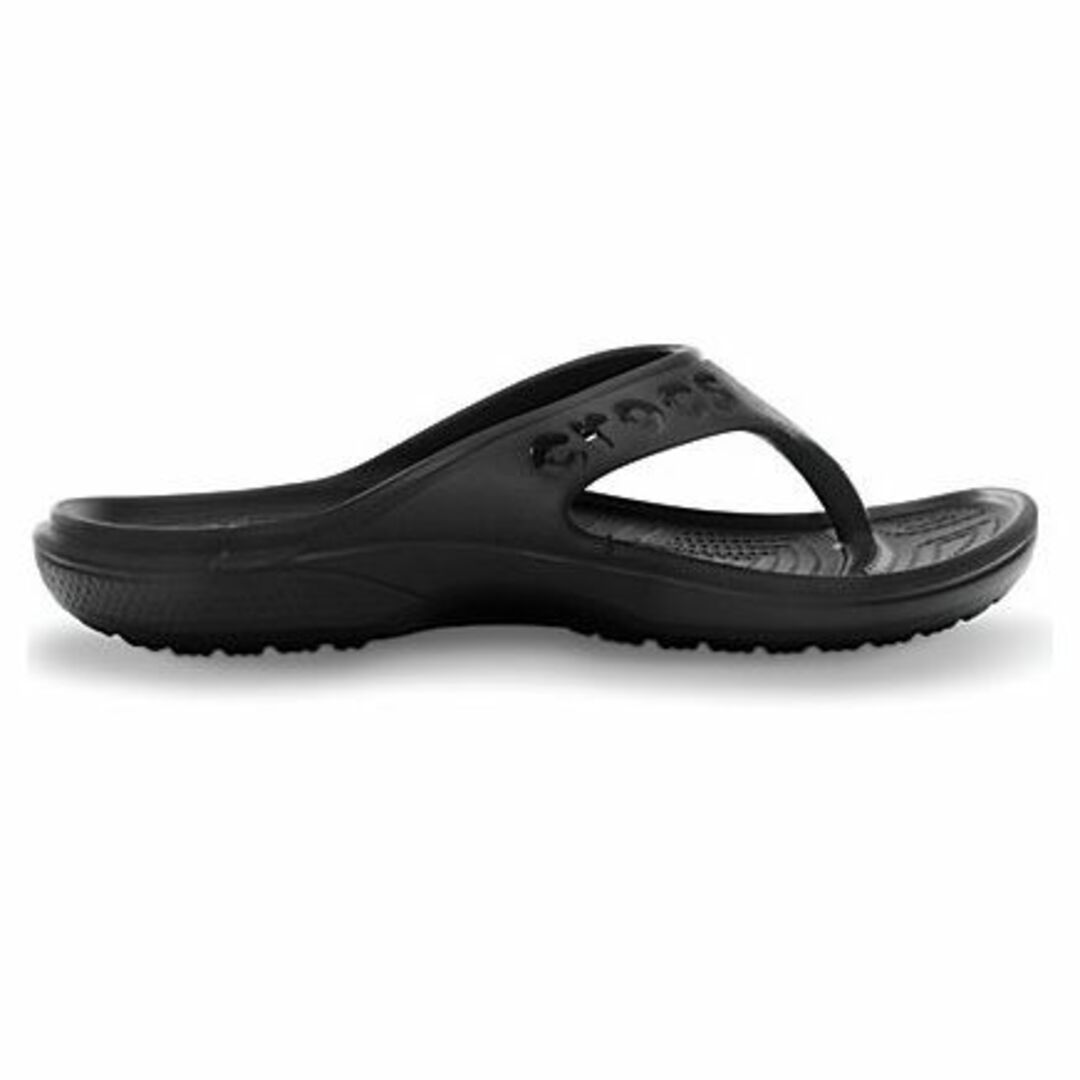 crocs(クロックス)の23cm クロックス バヤ フリップ Baya Flip ブラック M5W7 レディースの靴/シューズ(ビーチサンダル)の商品写真