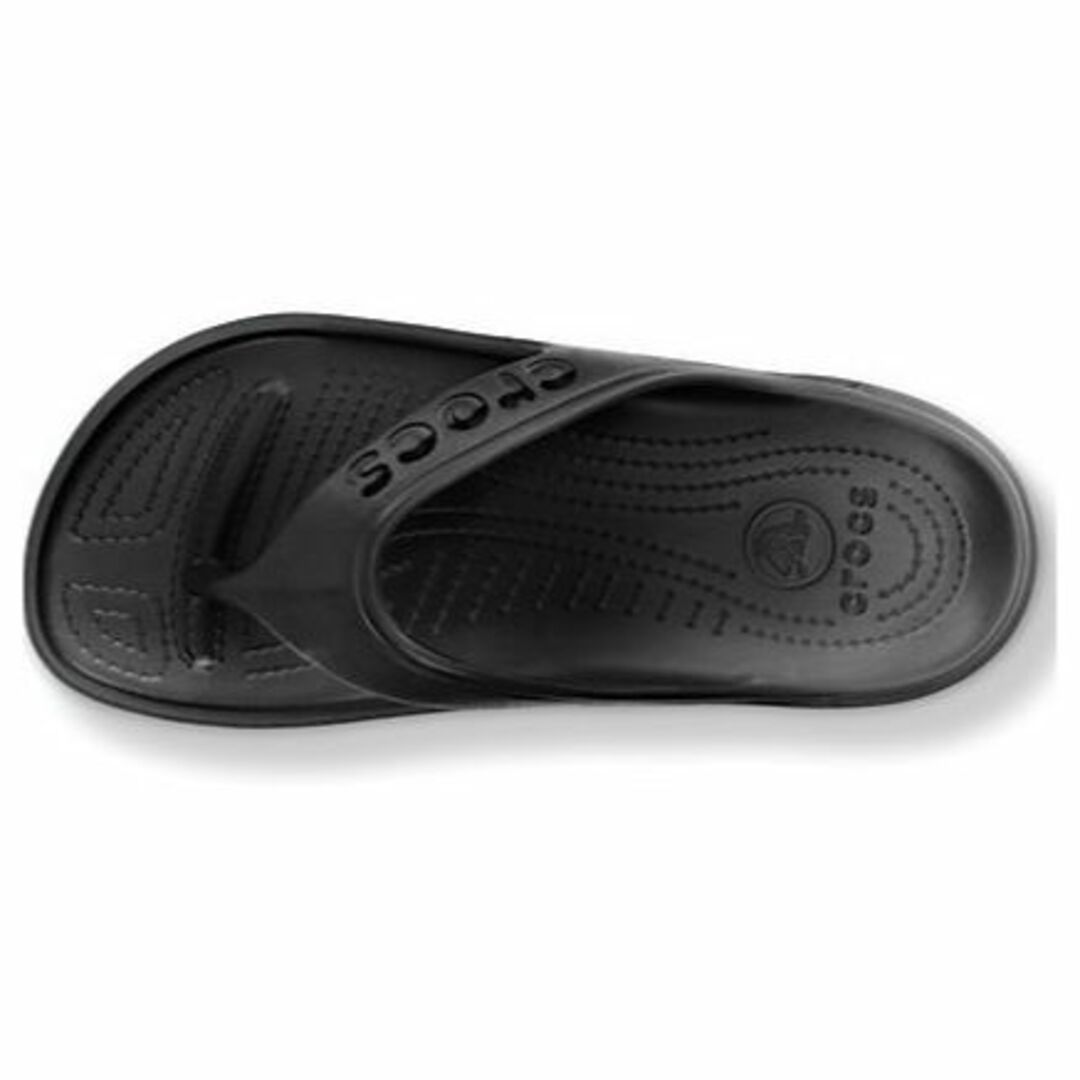 crocs(クロックス)の23cm クロックス バヤ フリップ Baya Flip ブラック M5W7 レディースの靴/シューズ(ビーチサンダル)の商品写真