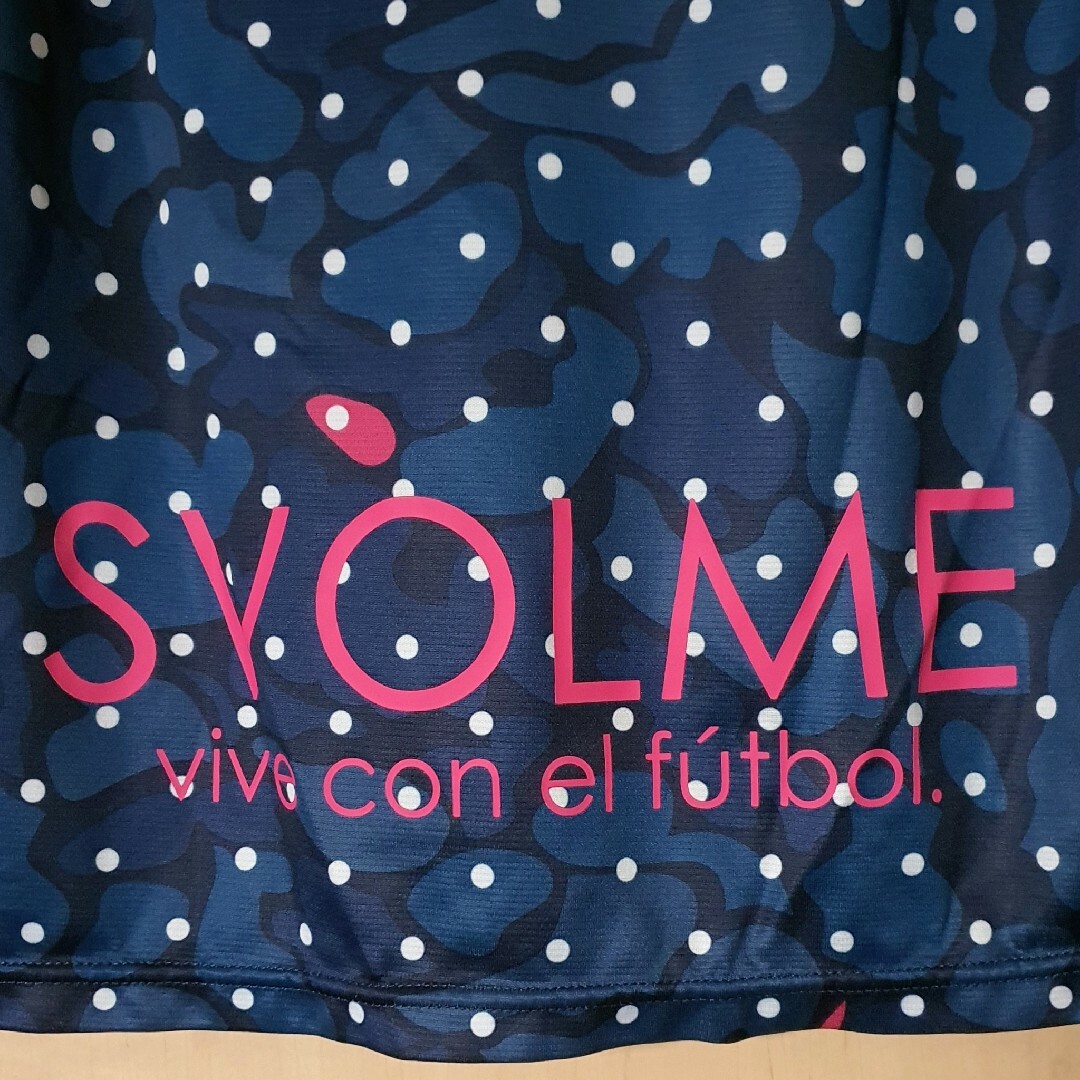 Svolme(スボルメ)のスボルメ カモ ドット柄 半袖プラシャツ サイズM used 美品 スポーツ/アウトドアのサッカー/フットサル(ウェア)の商品写真