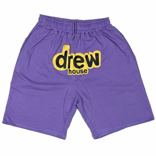 ドリューハウス(drew house)のDREW HOUSE ドリューハウス ロゴ ショートパンツ パープル XL(ショートパンツ)