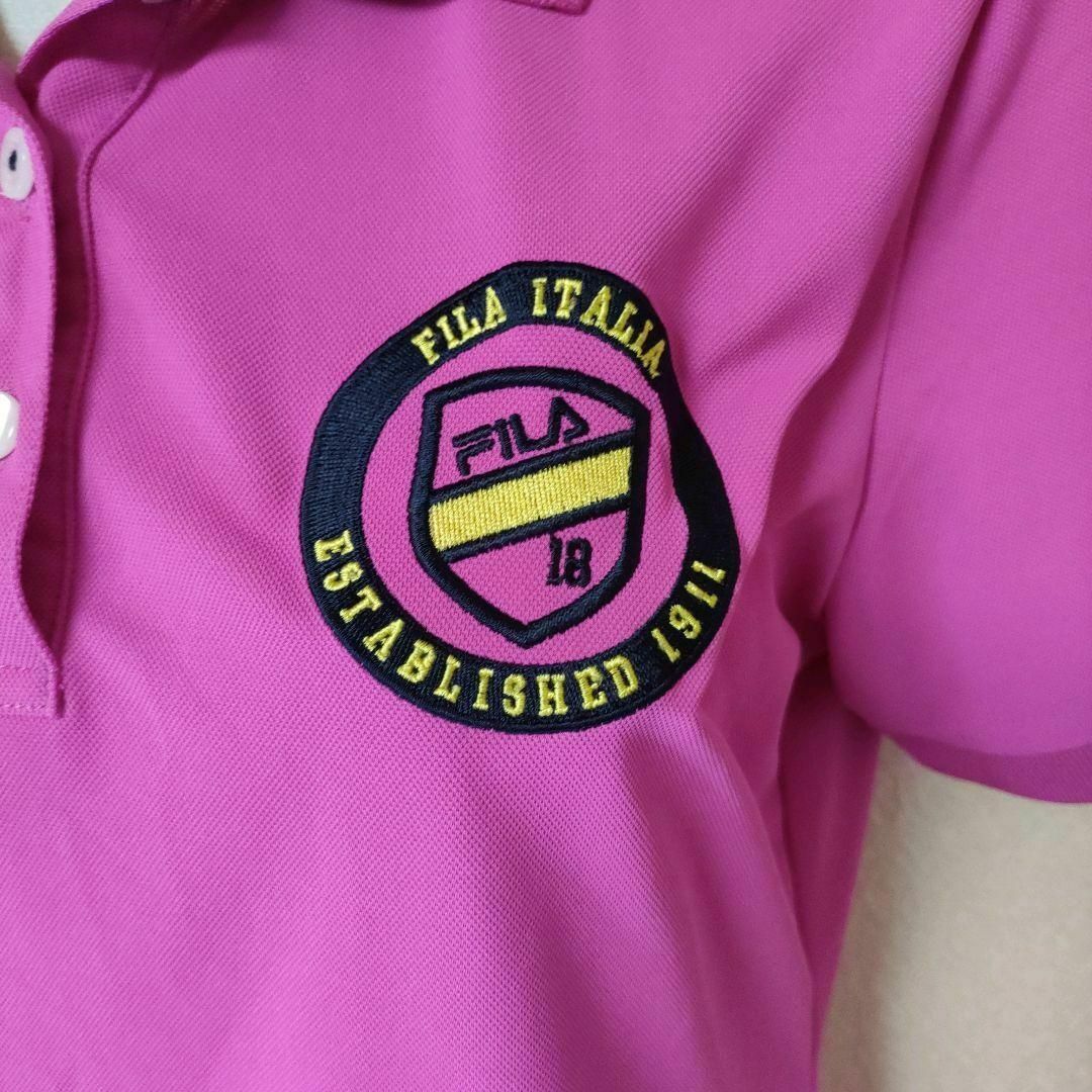 FILA(フィラ)のFILAGOLF FILA ITALIA ゴルフウェア ポロシャツ Lサイズ レディースのトップス(ポロシャツ)の商品写真