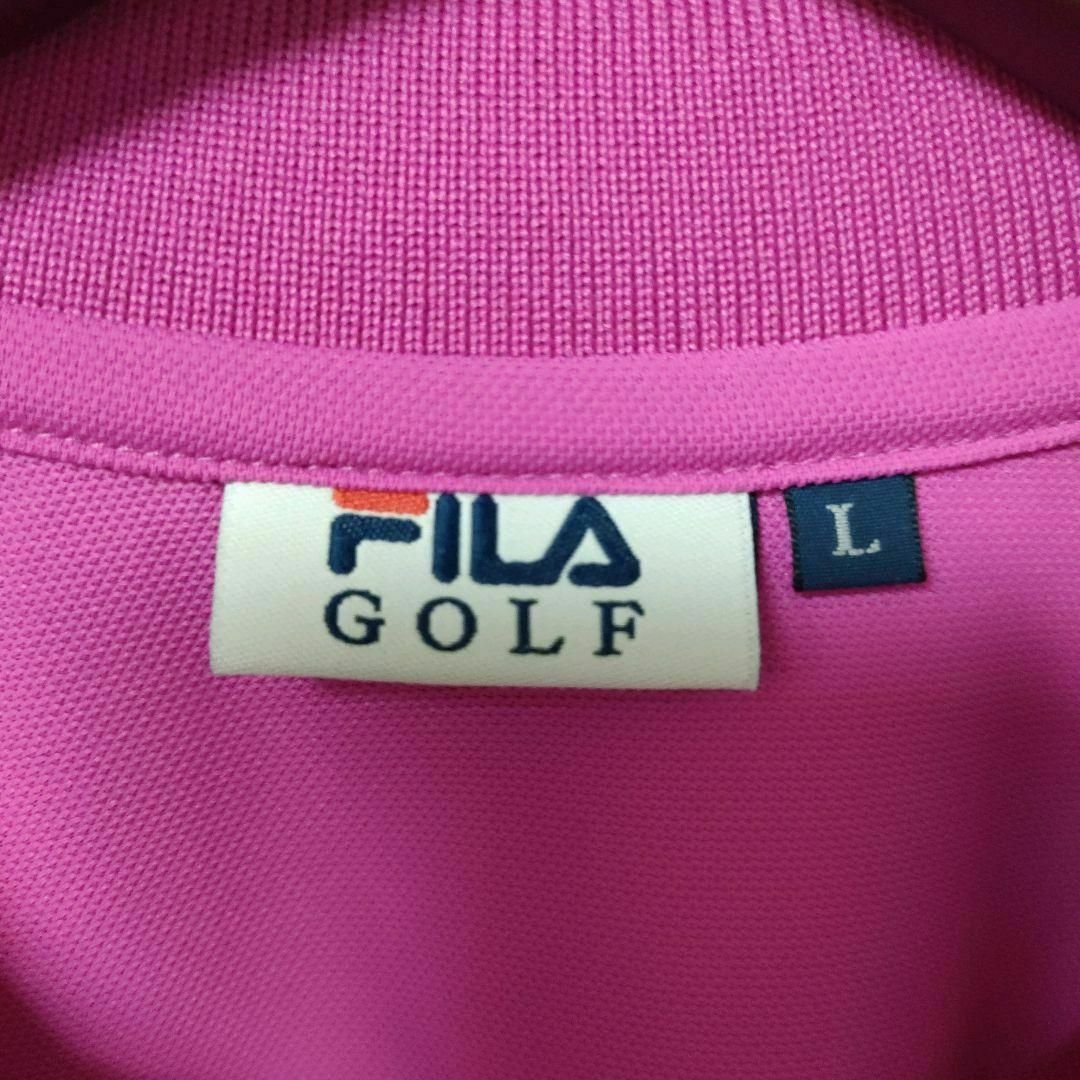 FILA(フィラ)のFILAGOLF FILA ITALIA ゴルフウェア ポロシャツ Lサイズ レディースのトップス(ポロシャツ)の商品写真