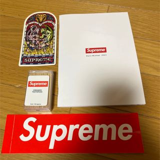 Supreme - supreme 2023 FW ノベルティ 爪楊枝 ステッカーセット ... Supreme 21AW ノベルティー ステッカーセット