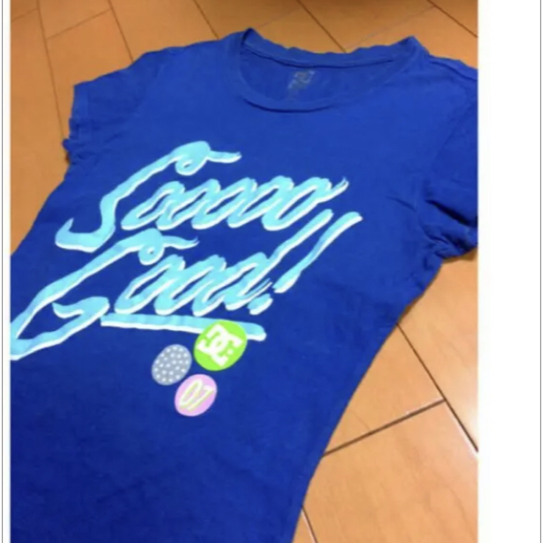 DC(ディーシー)のDCシューズ ブルーコットンカットソー レディースのトップス(Tシャツ(半袖/袖なし))の商品写真