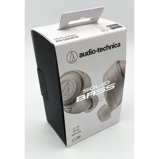 オーディオテクニカ(audio-technica)の中古 箱付 完品 オーディオテクニカ ATH-CKS50TW 完全 ワイヤレス (ヘッドフォン/イヤフォン)