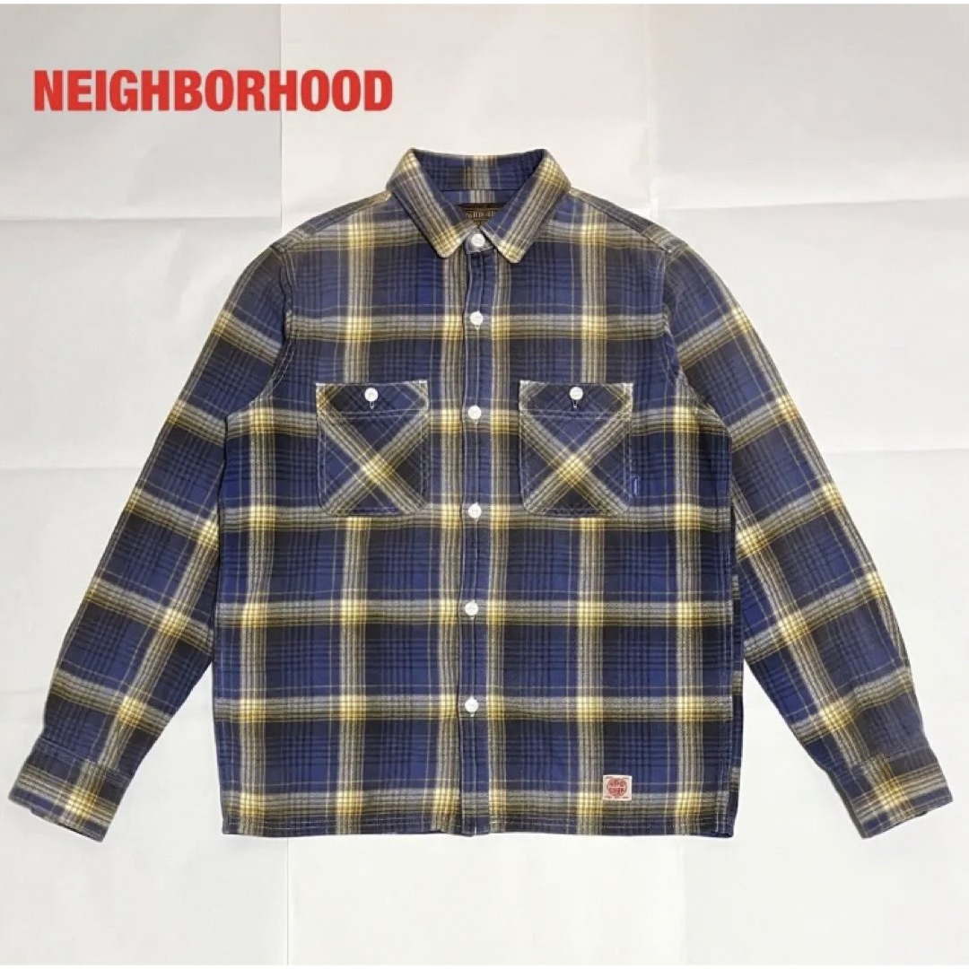 NEIGHBORHOOD - NEIGHBORHOOD ネイバーフッド ネルシャツ 総柄シャツ ...