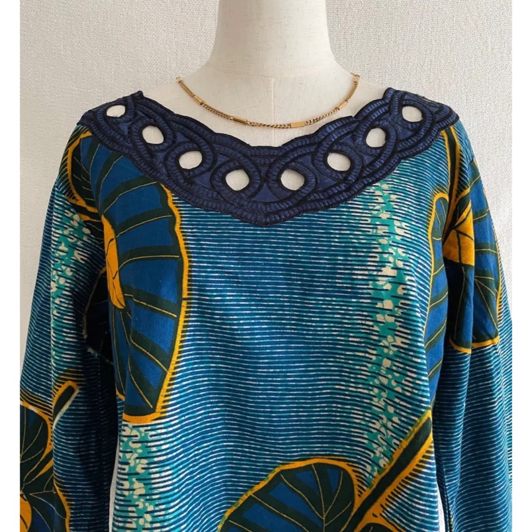 DEPT(デプト)のvintage african batik blouse レディースのトップス(シャツ/ブラウス(長袖/七分))の商品写真