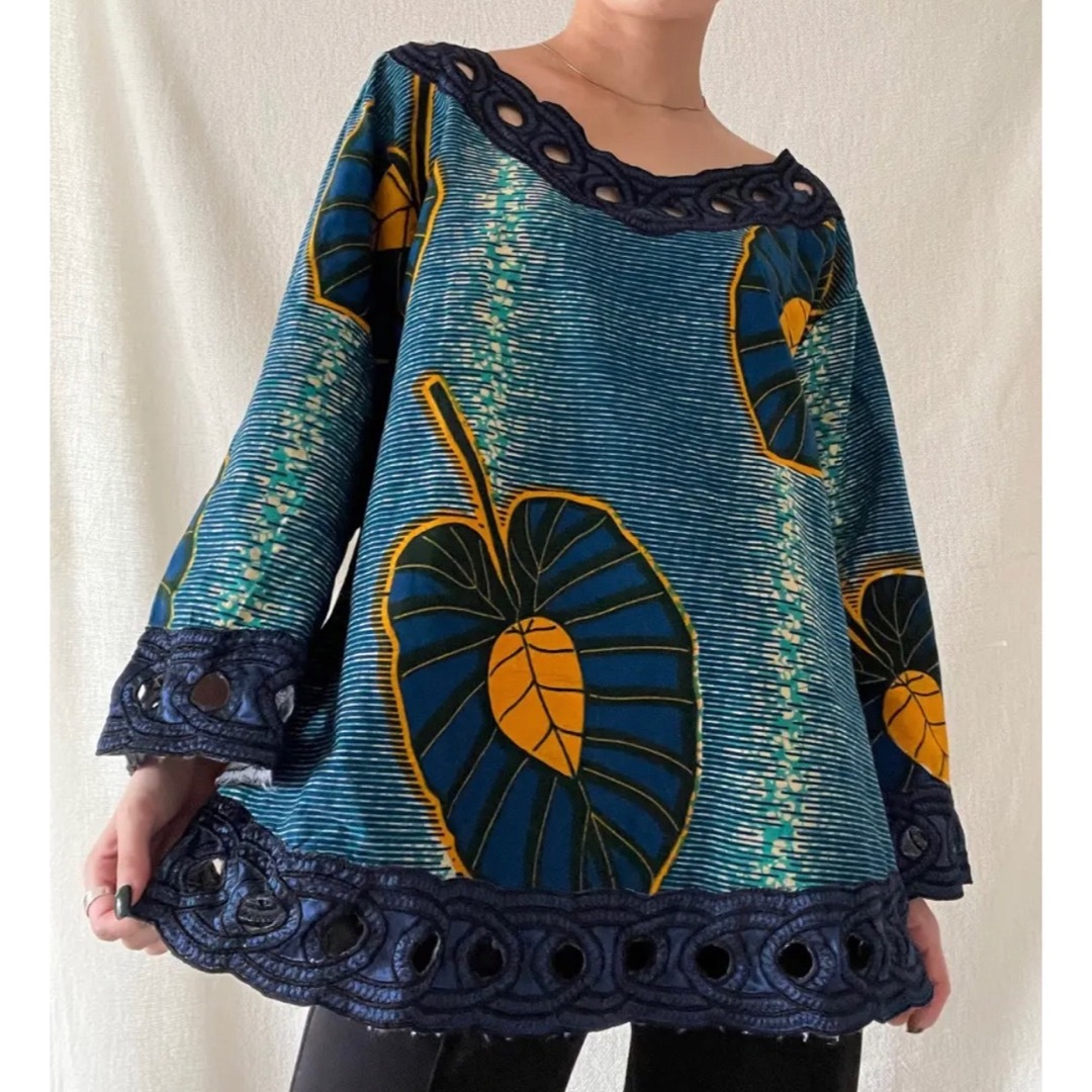DEPT(デプト)のvintage african batik blouse レディースのトップス(シャツ/ブラウス(長袖/七分))の商品写真