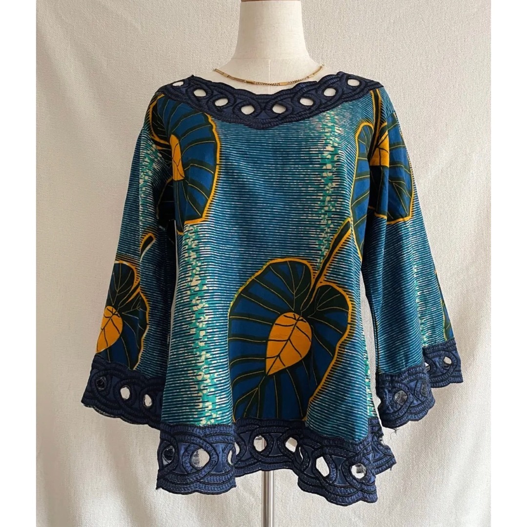 DEPT(デプト)のvintage african batik blouse レディースのトップス(シャツ/ブラウス(長袖/七分))の商品写真