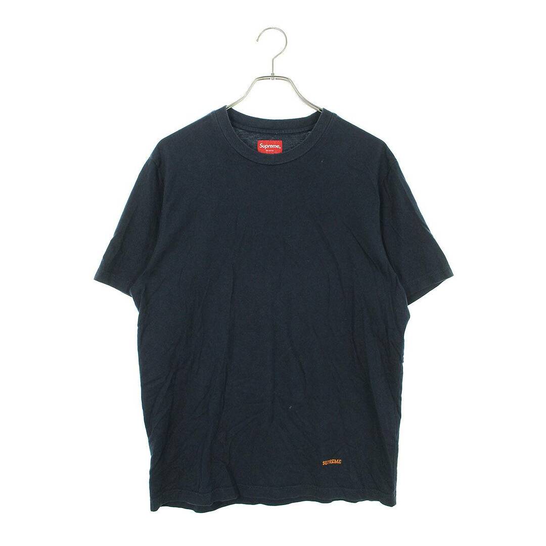 シュプリーム  19AW  University S/S Top 裾ロゴ刺繍Tシャツ メンズ S