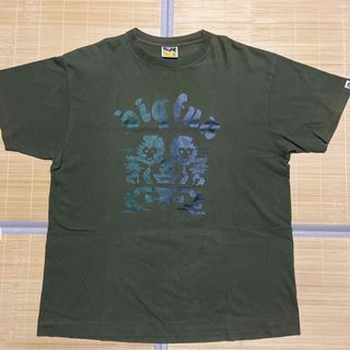 アベイシングエイプ(A BATHING APE)のAPE BAPE KAWS Big Fun tee tシャツ　XL SHARK(Tシャツ/カットソー(半袖/袖なし))