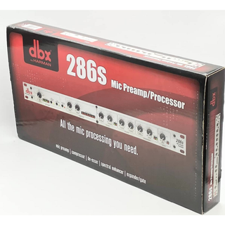 中古 箱付 完品 【国内正規品】 dbx チャンネルストリップ 286S(エフェクター)