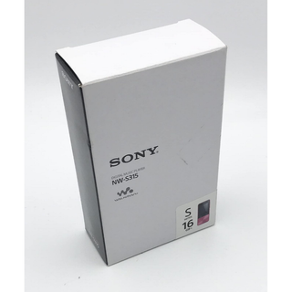 アンソニーピート(Anthony Peto)の中古 箱付 完品 SONY ソニー ウォークマン Sシリーズ 16GB 2017(ポータブルプレーヤー)