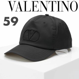 VALENTINO - 新品 Valentino Vロゴ ナイロン ベースボールキャップ 59