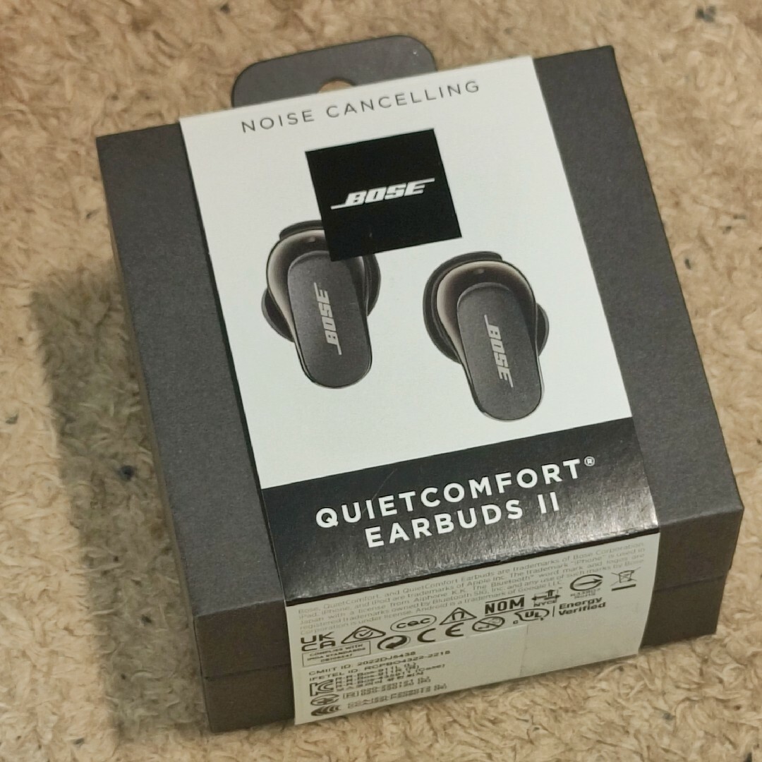 IPX4充電端子Bose QuietComfort Earbuds II ブラック