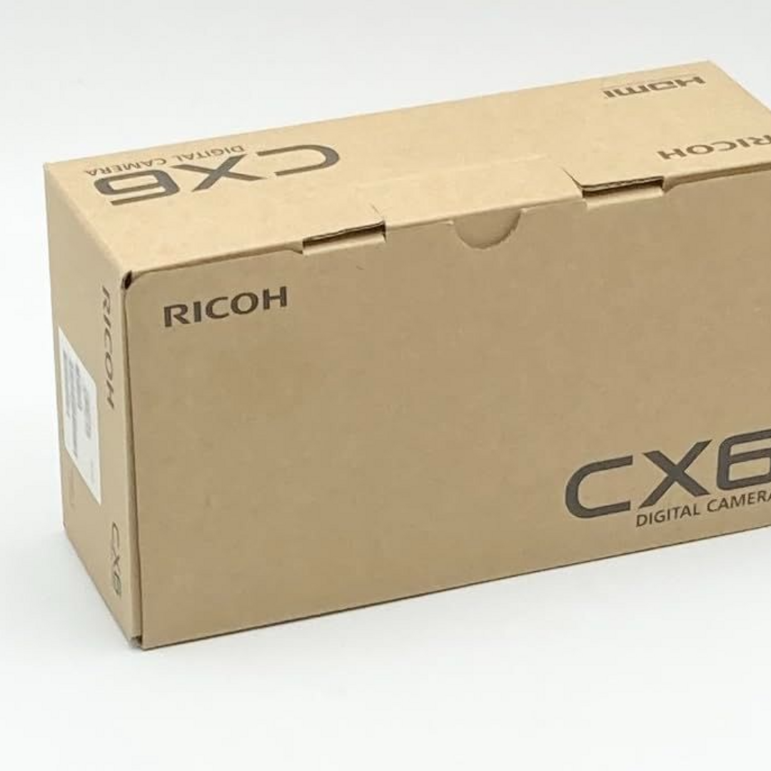 箱付 完品 リコー RICOH デジタルカメラ CX6 ブラック CX6-