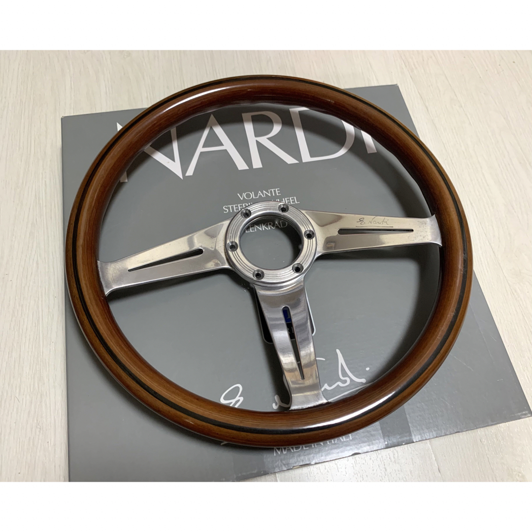 NARDI Classic】36.5Φ ウッドステアリング 即決大歓迎 希少 | www