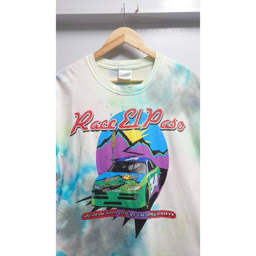 Race&Paso Sun City Racing タイダイ レーシングTシャツ