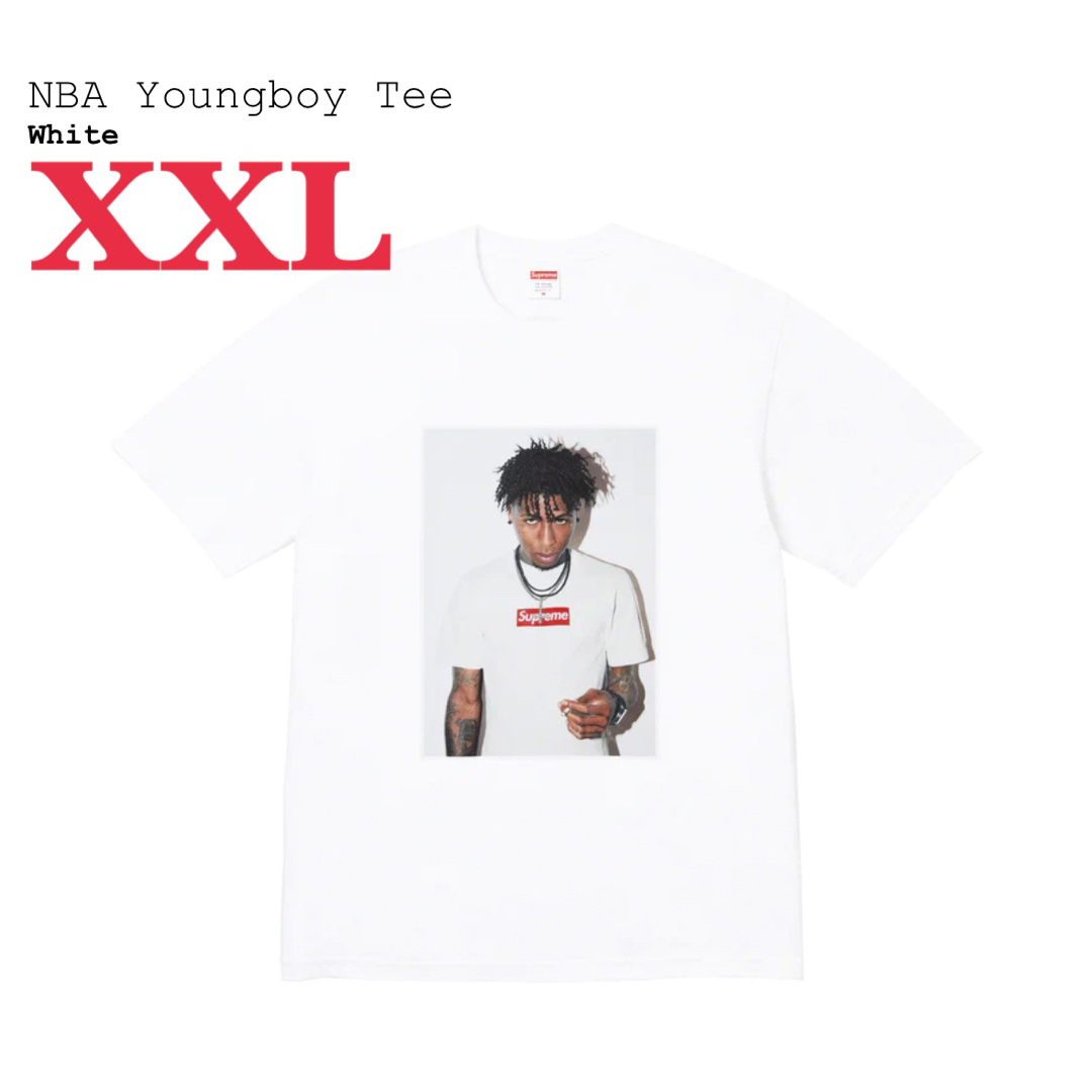 Supreme NBA Youngboy Tee White XXL - Tシャツ/カットソー(半袖/袖なし)