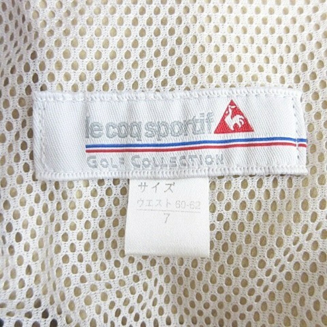 le coq sportif(ルコックスポルティフ)のルコックスポルティフ スカート ゴルフ 茶 ブラウン キャメル ベージュ 7 スポーツ/アウトドアのゴルフ(ウエア)の商品写真