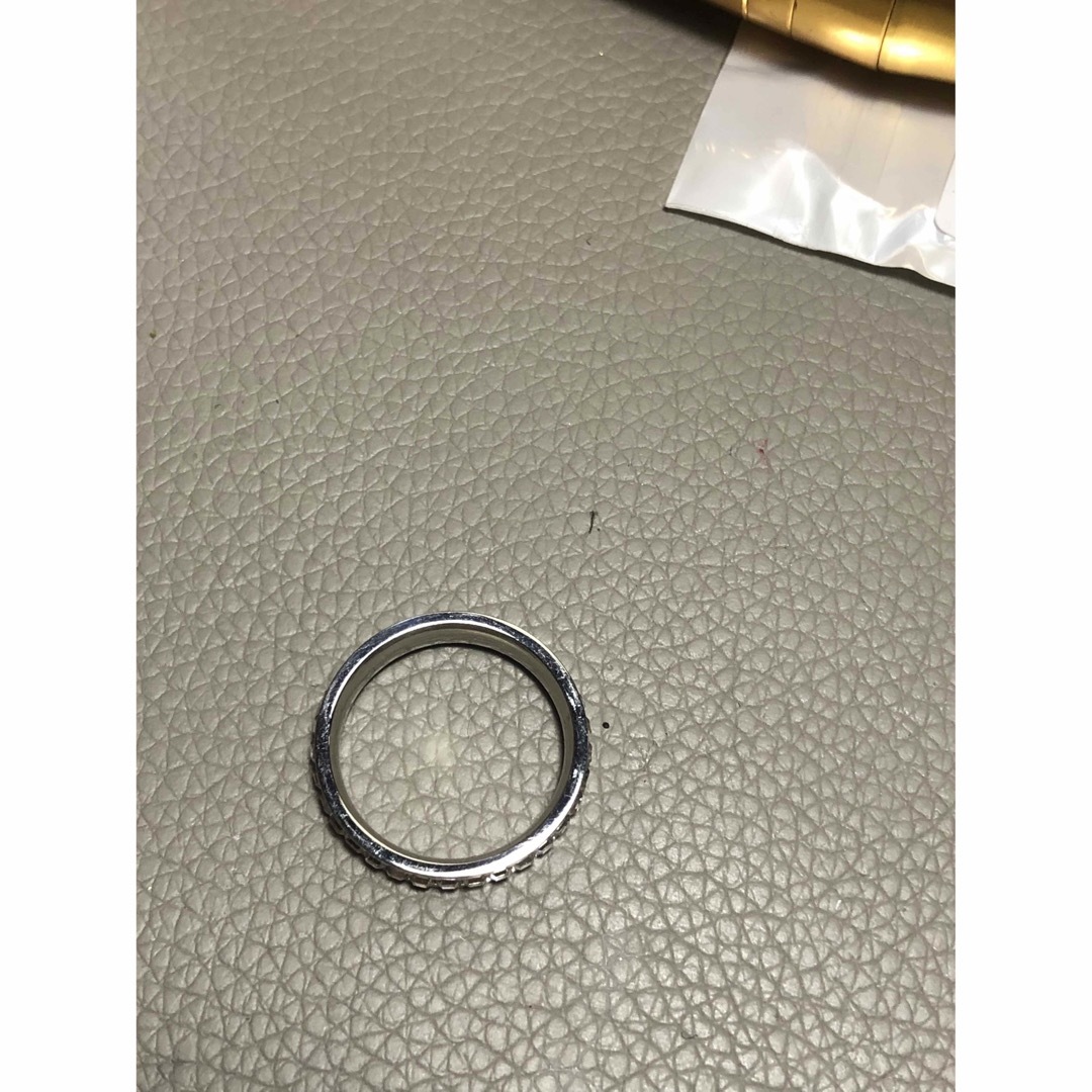 人工ダイアモンド　合金　指輪　リング　15号　新品　送料無料 レディースのアクセサリー(リング(指輪))の商品写真