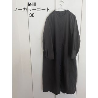 lelill♡レリル　ノーカラーナイロンコート　スプリング(その他)