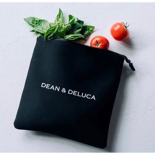 ディーンアンドデルーカ(DEAN & DELUCA)の新品未開封 DEAN&DELUCA クッションインナーポーチ ブラック 黒 (エコバッグ)