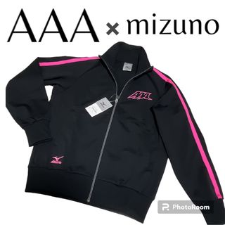 ミズノ(MIZUNO)のAAA MIZUNO コラボジャージ （ピンク×ブラック）レア(ミュージシャン)